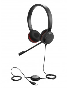 Evolve 30- Stereo UC + câble - Angle 2