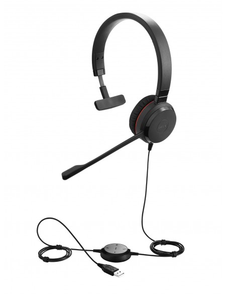 Evolve 30- Mono UC + câble - Angle