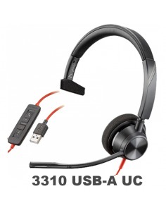 Poly - Plantronics Blackwire 3320 USB-A MS 2