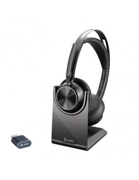 Poly Voyager Focus 2 UC USB-C Avec Base De Chargement Poly Voyager Focus 2 UC USB-C Avec Base De Chargement